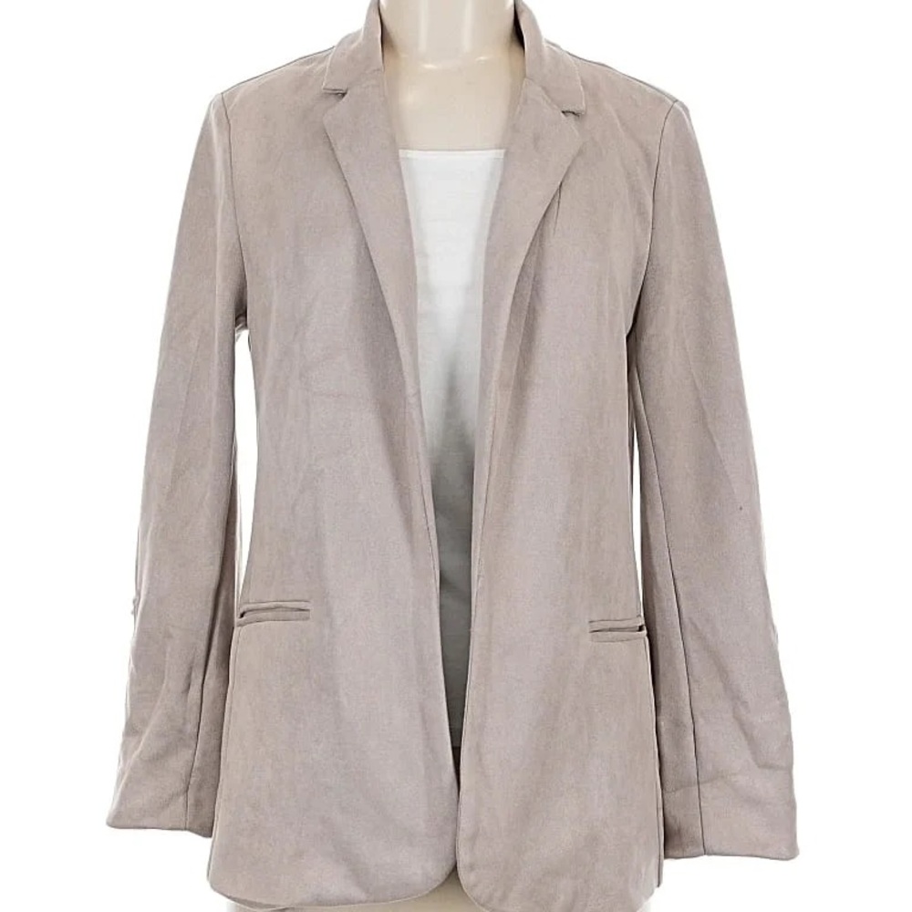Stoosh Suede Light Tan Blazer